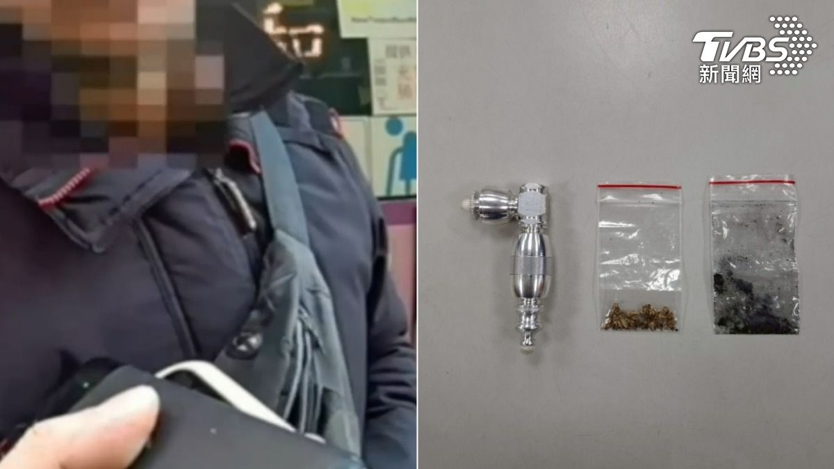 有大麻煩了!北市騎士駕照註銷被攔查 皮夾掉出這一包慘了