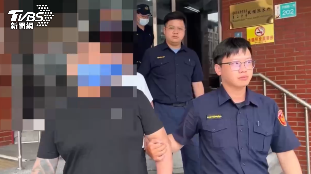 台南45歲男因爭風吃醋爆發肢體衝突。(圖/TVBS)