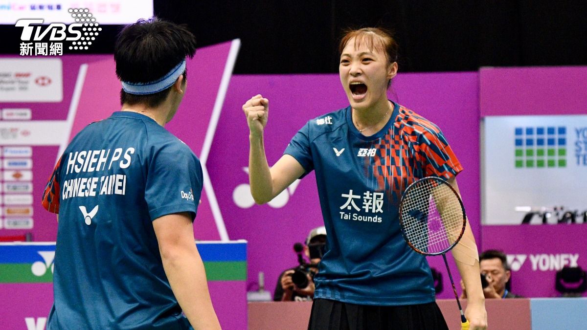 台北羽球公開賽/睽違17年 台灣女雙謝沛珊、洪恩慈奪冠