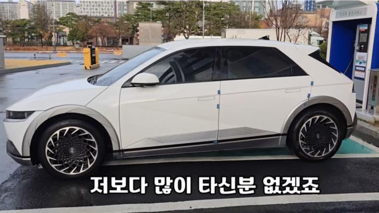Hyundai數據顯示,Ioniq 5與燃油車相比,相同里程下可節省約64.2萬元。(圖/翻攝自YT@수와호수)