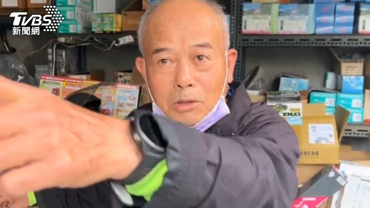 受害屋主林先生。(圖/TVBS)