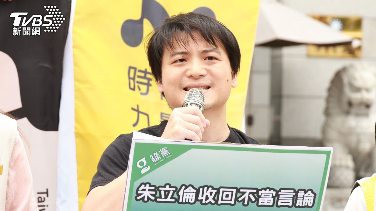 綠黨共同召集人甘崇緯。(圖/潘建樺攝)