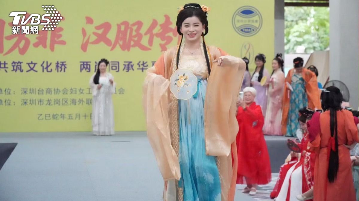 「一秒穿越不是夢」深圳台商在古鎮上演「漢服大賞」