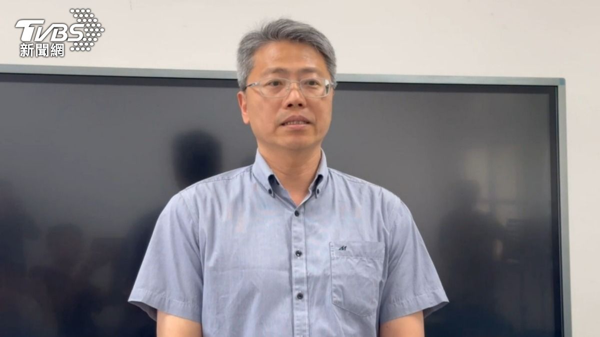 校長謝志偉今（12）日下午針對事件，出面向社會大眾致歉。（圖／TVBS）