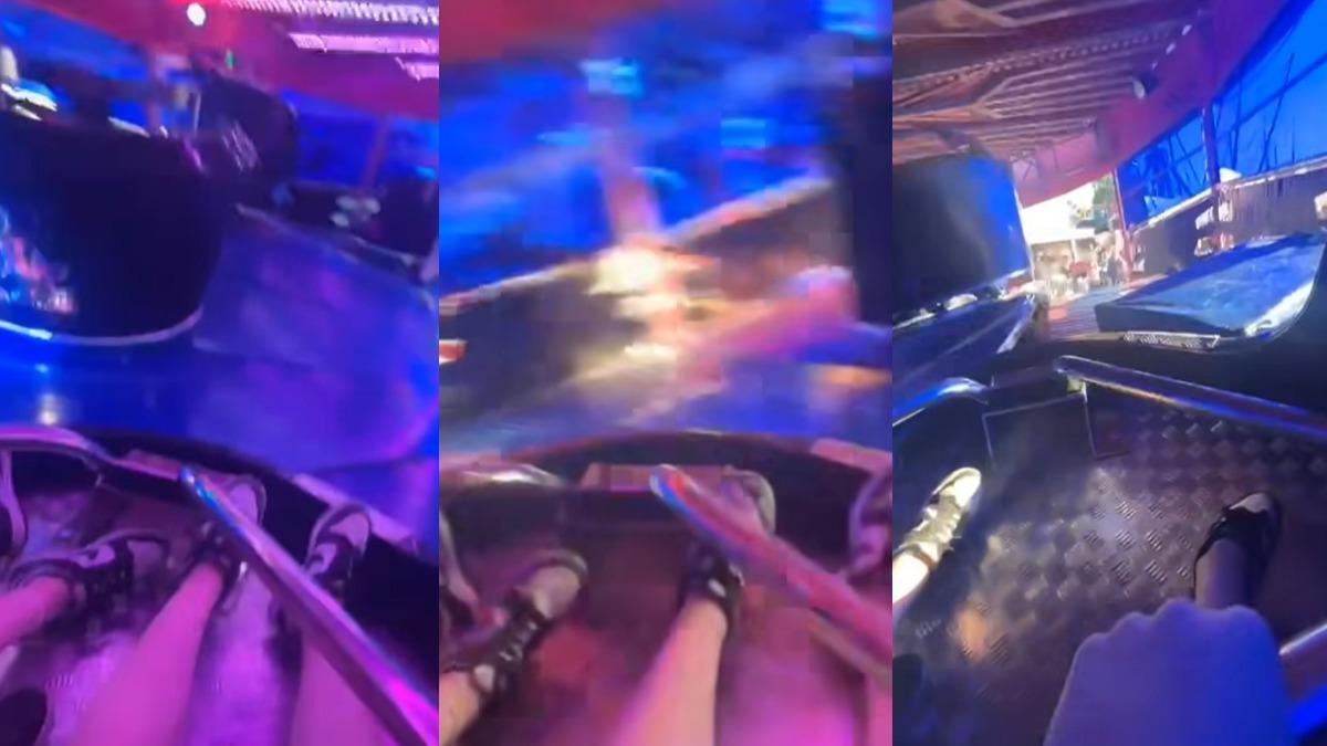 遊樂設施瘋轉到脫軌!「甩飛英3女童」爸目睹全程 恐怖畫面曝