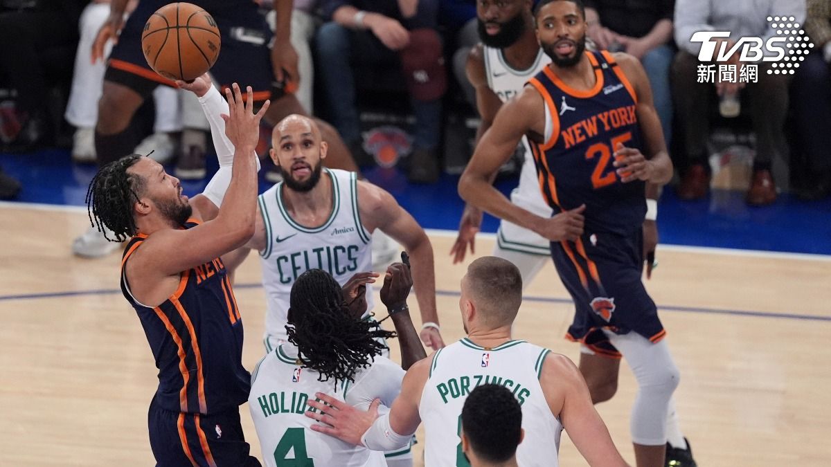 NBA季後賽/尼克8分擊敗塞爾提克!綠衫軍1比3遭聽牌還傷了塔圖姆