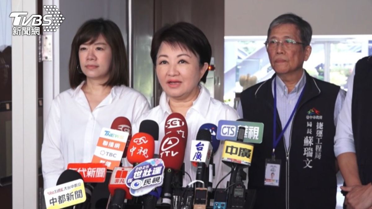 台中捷運藍線明簽約 盧秀燕證實「藍營大咖」來見證