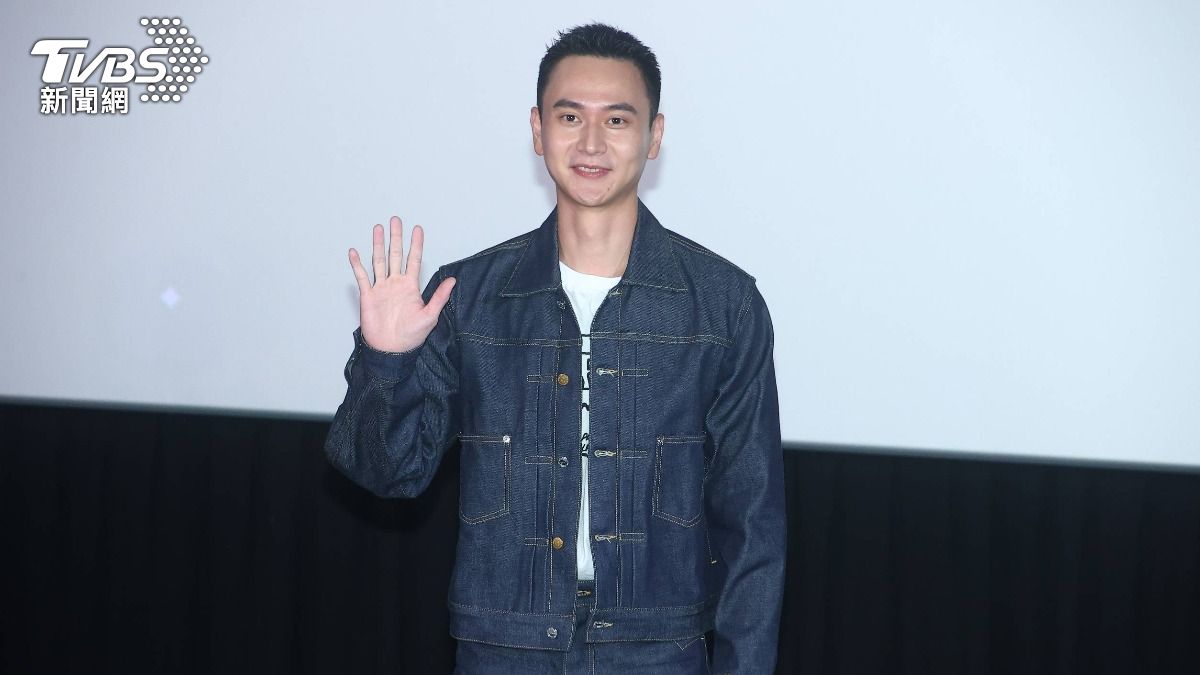劉冠廷笑說今天出來工作3點就起床準備。(圖/羅子欣攝)