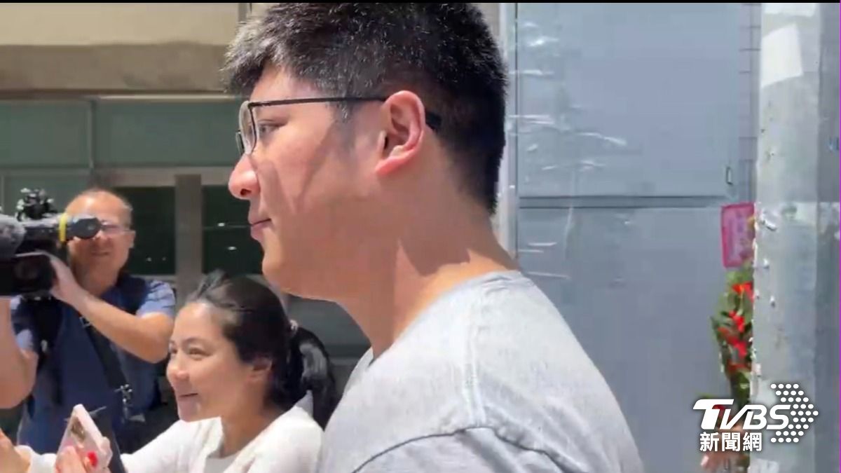 中信慈善基金會董事長辜仲諒長子辜昱銓。(圖/潘建樺攝)