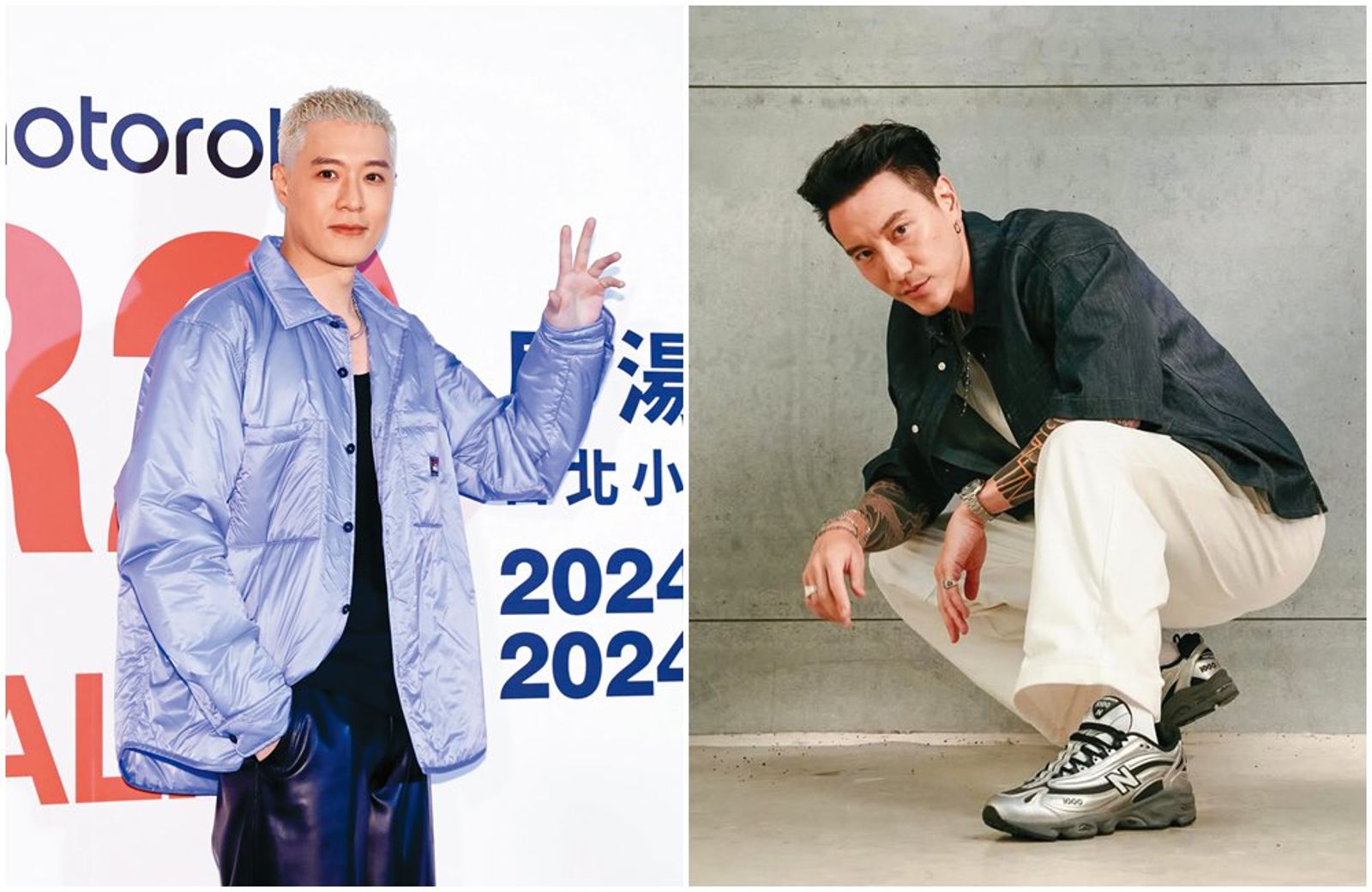 雖然不是在同門時期發生,但是王陽明(右)、周湯豪(左)曾先後跟蕭亞軒傳交往、曖昧。