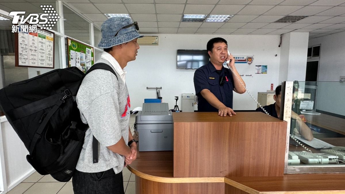 快訊/威廉涉逃兵役!火速至綠島派出所報到 畫面曝