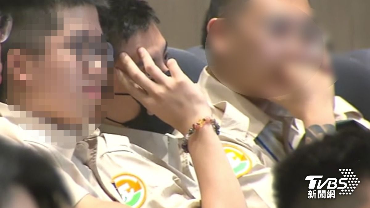 王大陸在台下欣賞「學長」許光漢表演。(圖/TVBS)