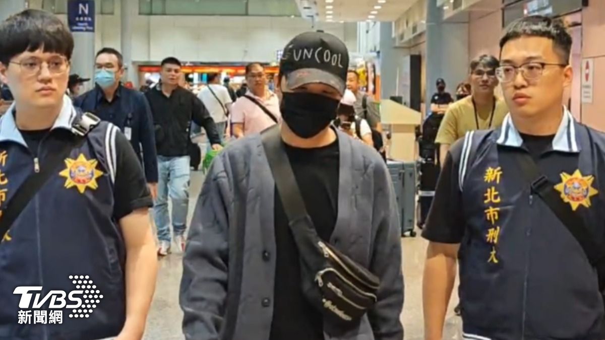 閃兵落網+1!大根泰國返台 下機馬上被逮捕