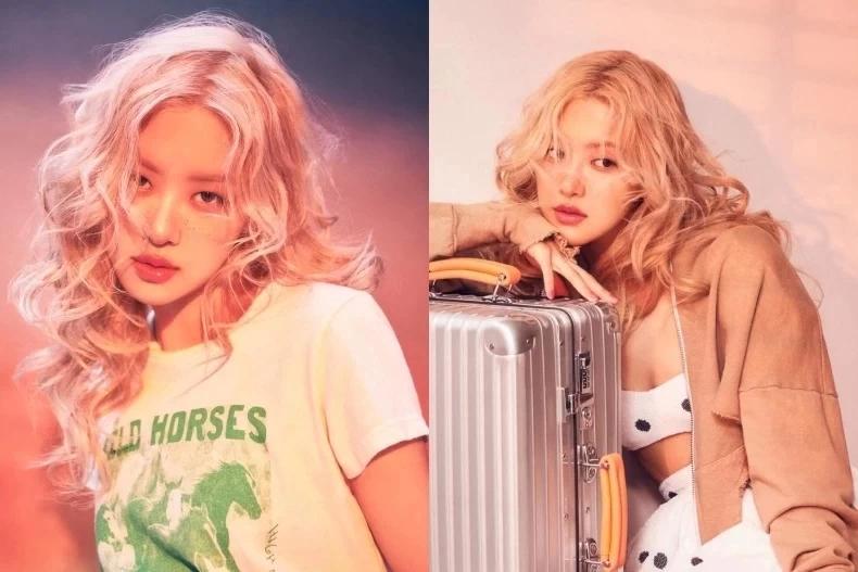玫瑰金是粉色髮色中的經典款。(圖/翻攝自IG@roses_are_rosie)