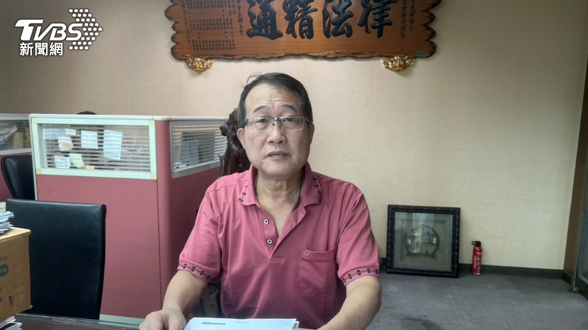 台中市永旭法律事務所律師吳光中。(圖/林冠丞攝)