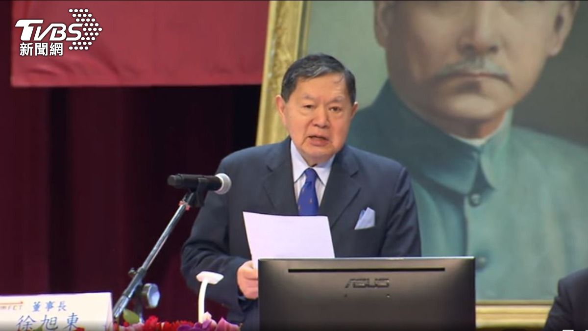 關稅戰!徐旭東:全球變化劇烈,盡力應對。(圖/林亞男、花振森攝)