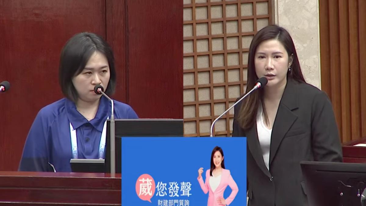 北市府坦言公布黃仁勳來台出席世壯運後,中央才通知由副總統蕭美琴代為出席開幕式。(圖/翻攝北市議會直播)