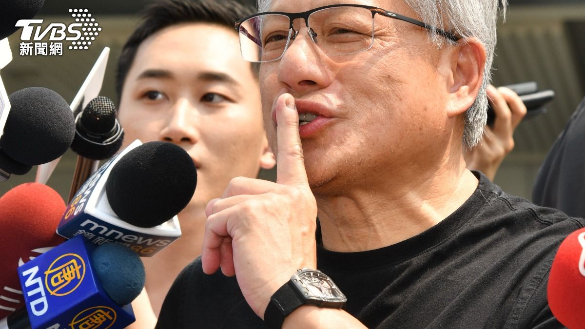 黃仁勳來台戴「賽車手最愛」RM錶 這款建議售價近3900萬