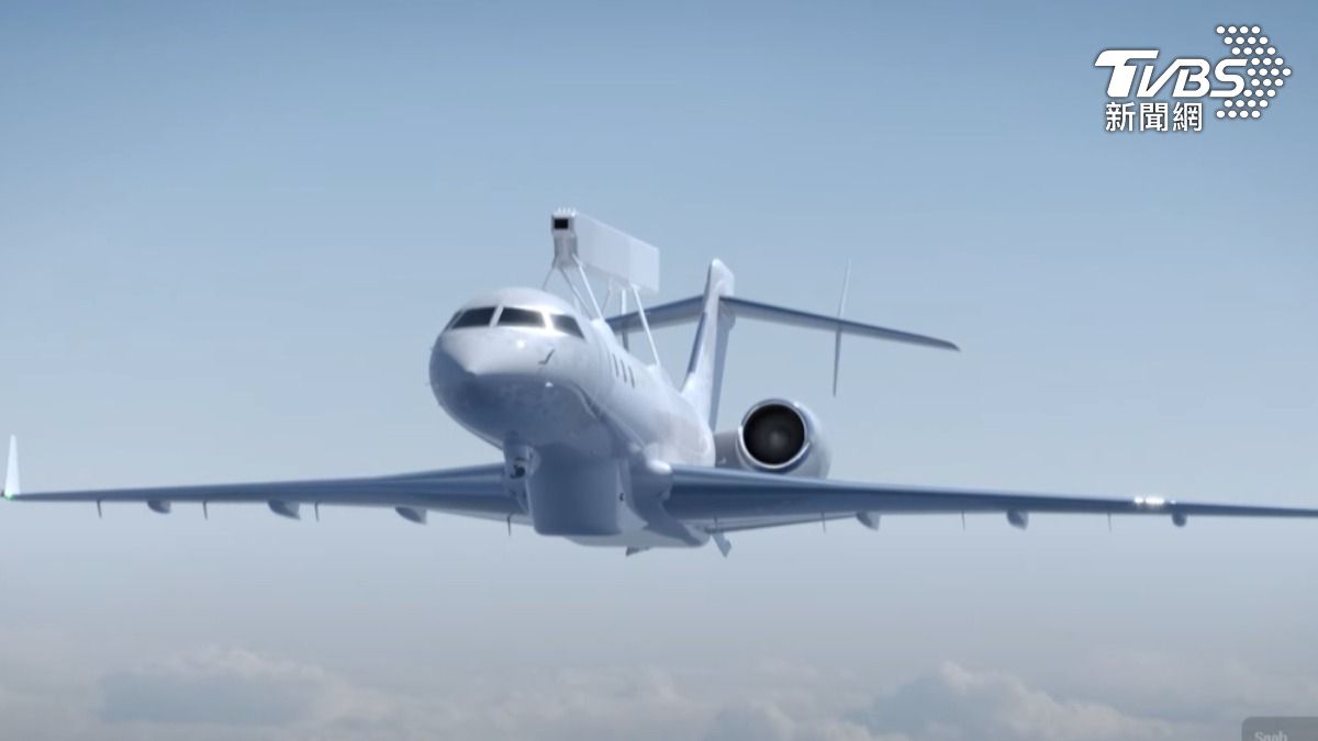 SAAB 2000 Erieye預警機（圖／SAAB）