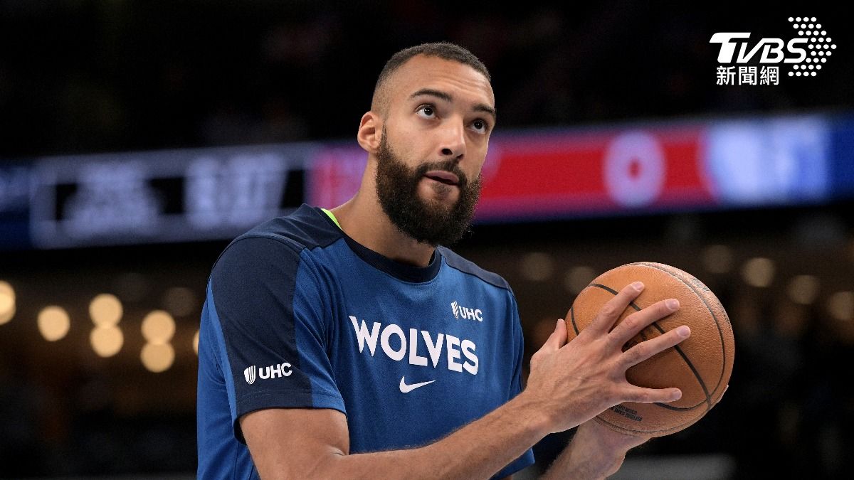 NBA/灰狼球星戈貝爾季後賽前爆情變 趕懷孕女友出家門