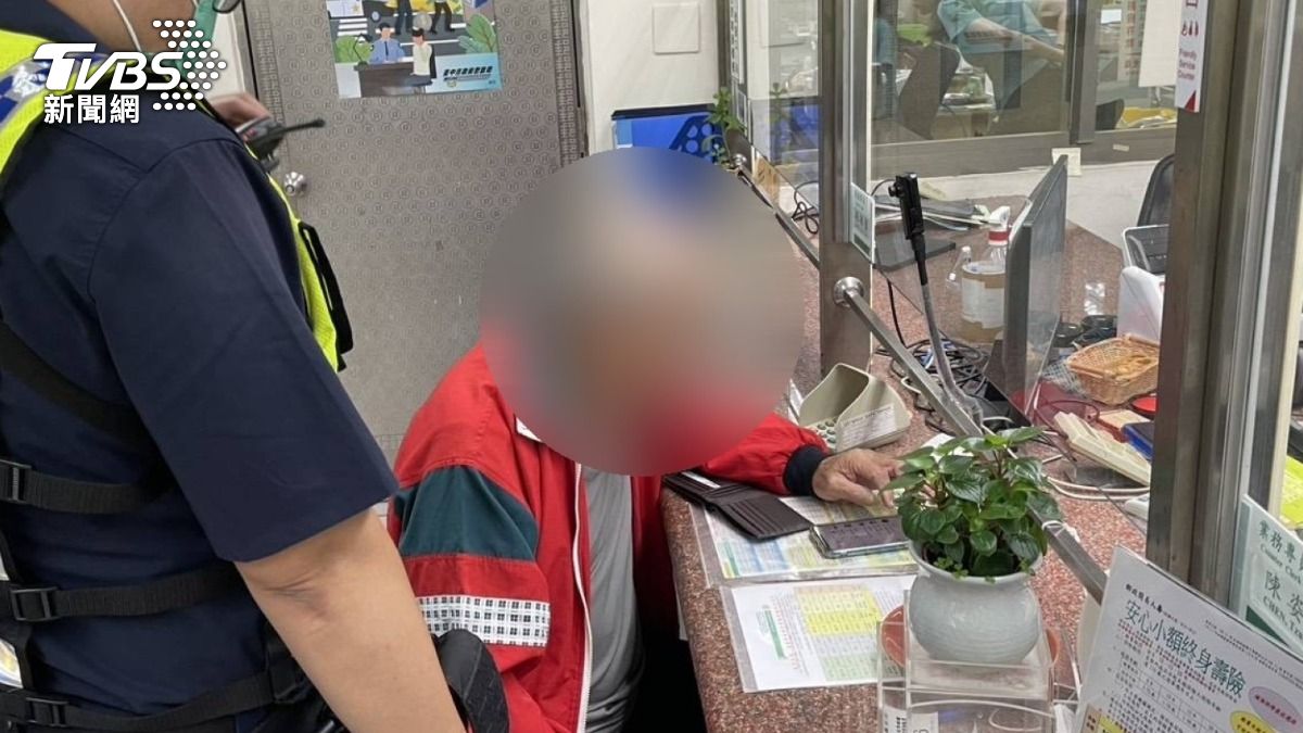 一名79歲的鄭姓男子，接到一通詐騙集團冒充兒子的LINE電話，差點被騙42萬。（圖／TVBS）