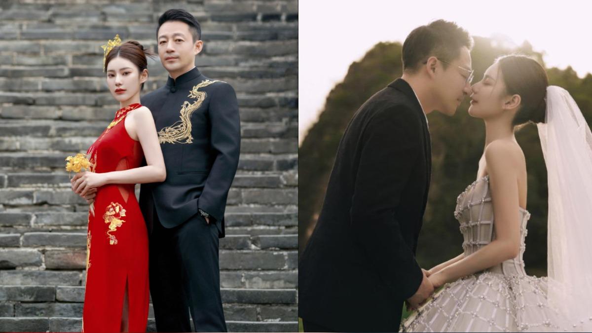 汪小菲訂製兩套婚服。（圖／翻攝自微博）