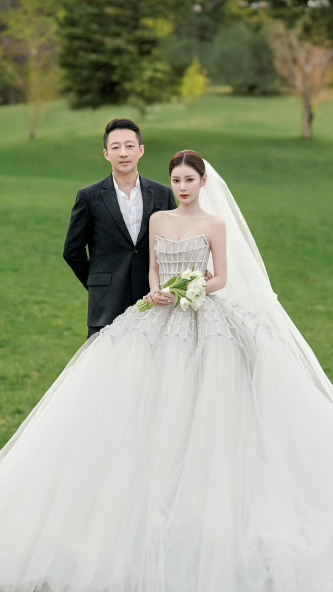 汪小菲、馬筱梅17日辦婚宴。（圖／翻攝時尚新娘官方微博）