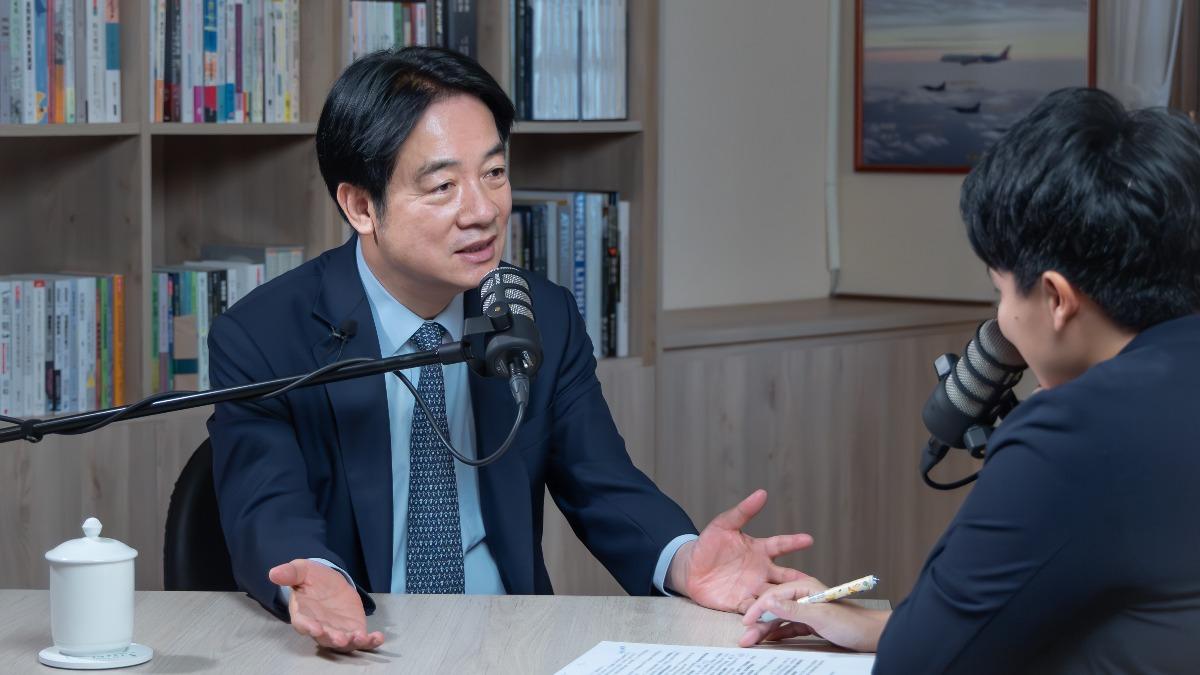 總統賴清德17日晚間接受專訪。（圖／總統府提供）