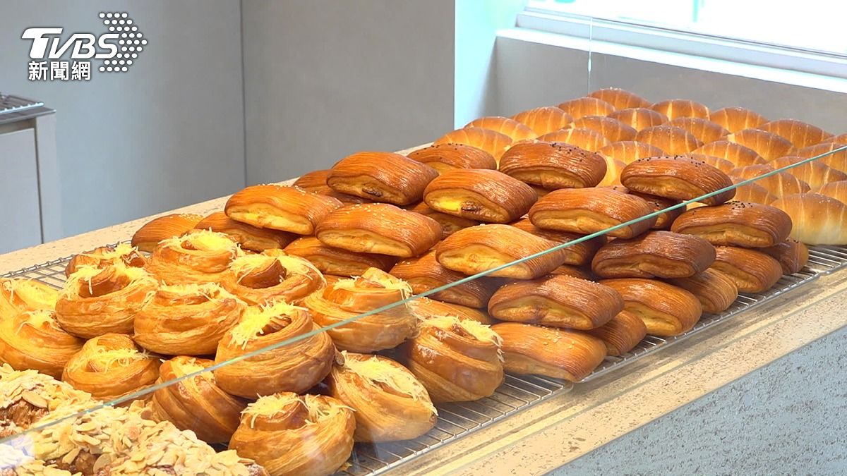 KANG Artisan Bakery去年底開幕，可頌、丹麥捲、司康和湯種吐司為主打。（圖／TVBS）