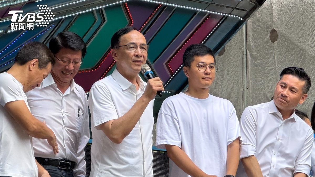 國民黨台北市黨部舉辦政策說明會，號召罷免雙吳。（圖／陳怡潔攝）
