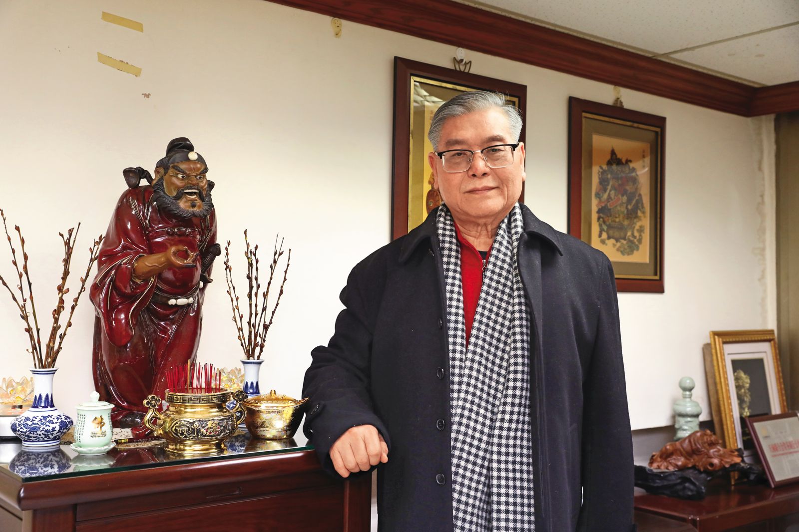 地堂創始人「鍾馗」李宗奎第一時間曾公開表態,表示有意角逐竹聯幫主之位。(圖/鏡週刊)