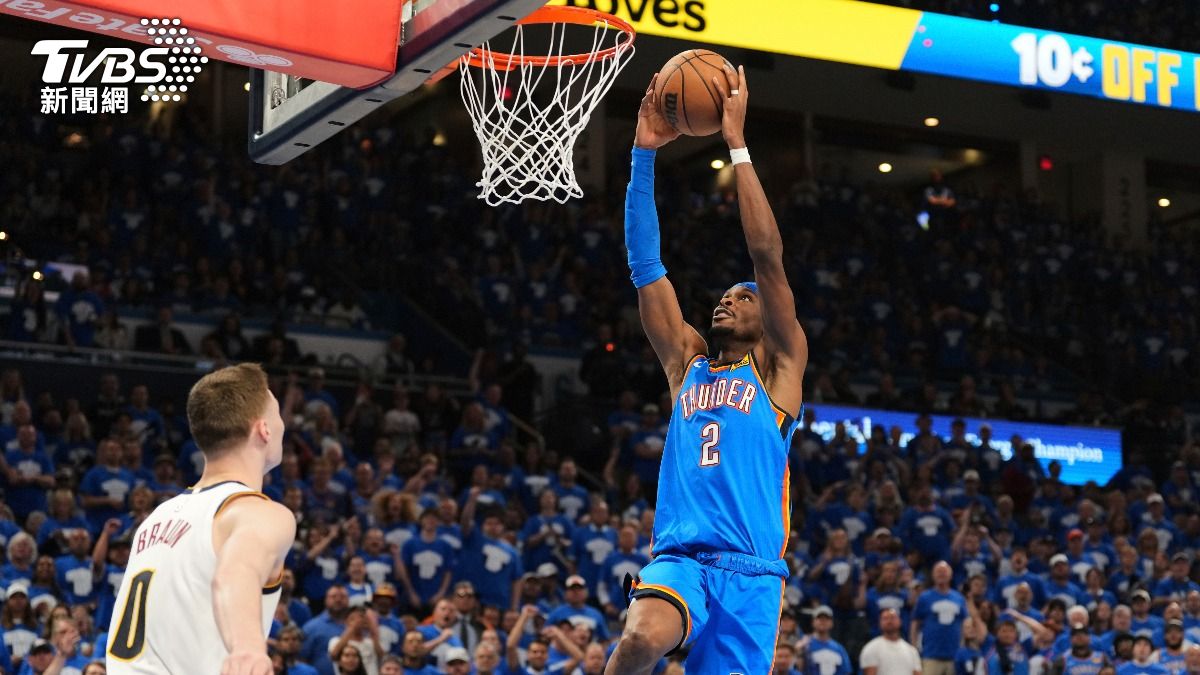 NBA季後賽/雷霆G7痛宰金塊32分!SGA轟35分 睽違9年重返西冠
