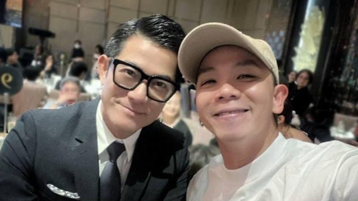 等23年終圓夢!TVB男星發352字長文曬與偶像郭富城合照
