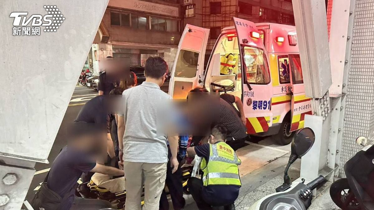 路口隨機衝撞2女童「害飛撲跌倒」 台中婦逃一天半抓到了