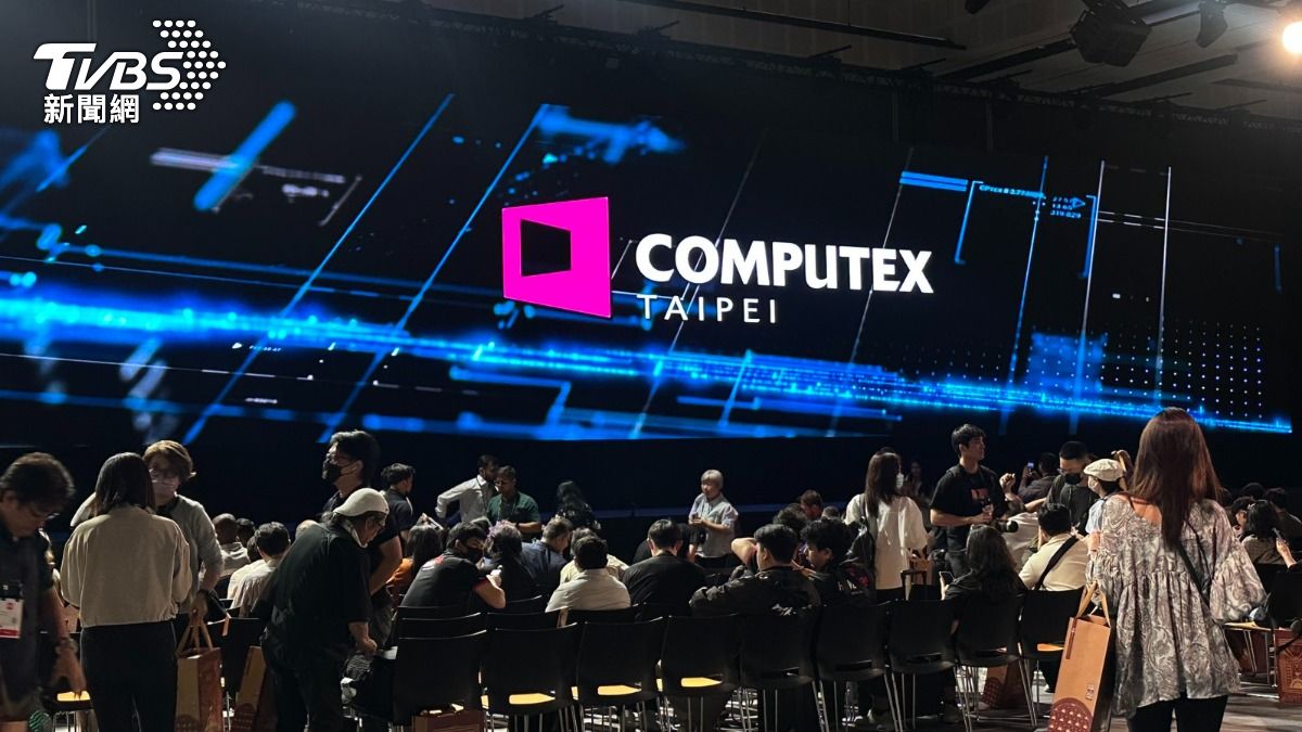 Computex2025全球記者會。(圖/蘇憶歡攝)