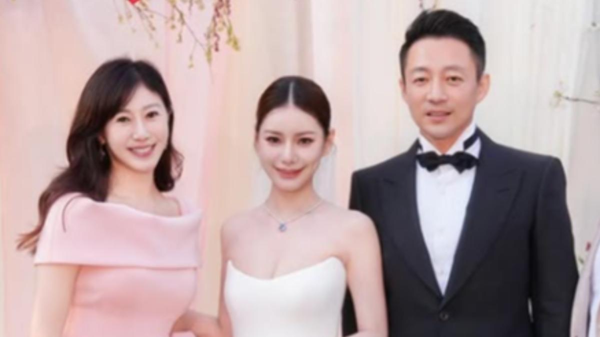 許蓁蓁（左起）賀Mandy、汪小菲再婚。（圖／翻攝自許蓁蓁IG）