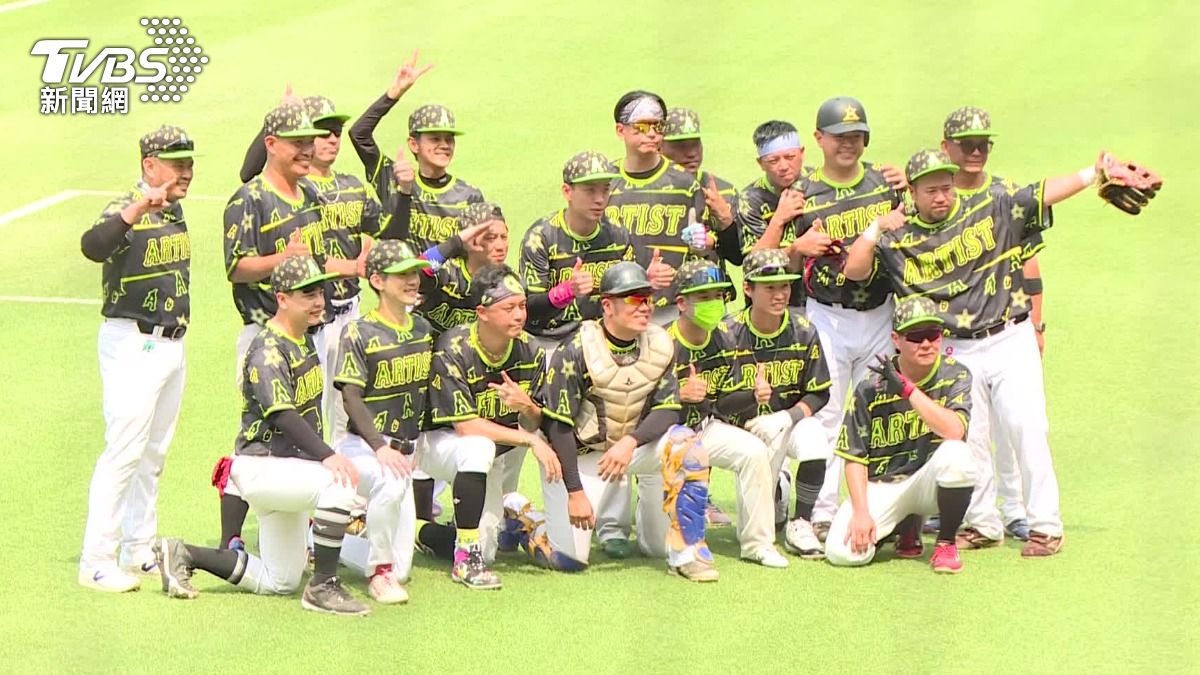 棒球明星隊戰世壯運。（圖／林育甄攝）