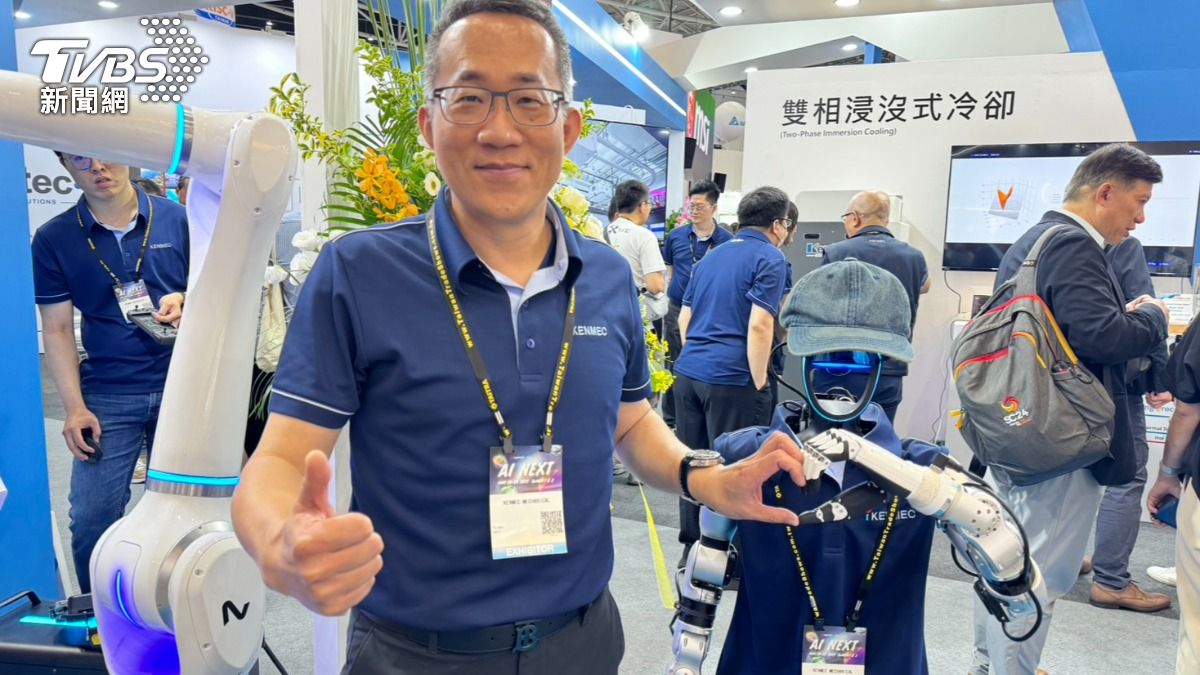 COMPUTEX/廣運跨足AI人形機器人、智慧物流 今年訂單暴增