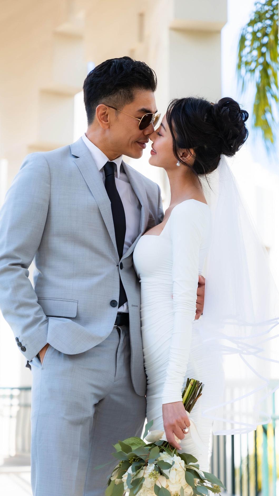孔令奇去年底和Eunice登記結婚。(圖/孔令奇提供)