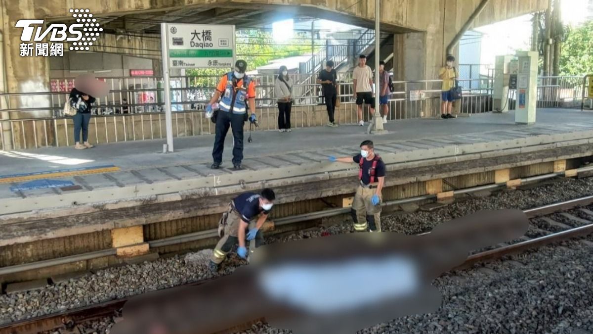 快訊/嘉義退休消防員大橋車站墜軌 遭自強輾過「蓋白布」身亡