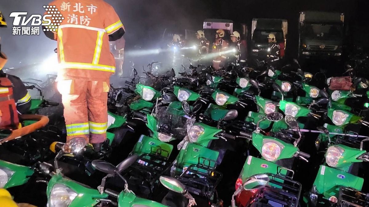 現場共停放760輛機車。(圖/TVBS)