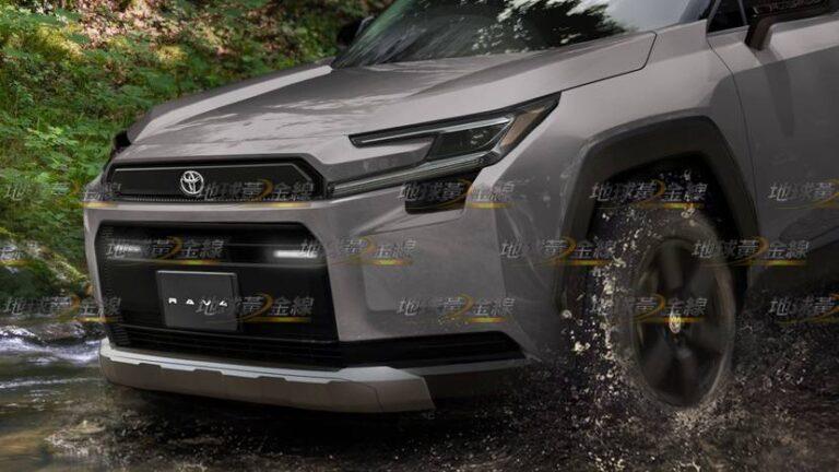 新世代RAV4或許會有3種面貌,包含一般版、GR Sport運動版以及Adventure(或是TRD Pro)的越野車型?(圖/翻攝自Toyota)