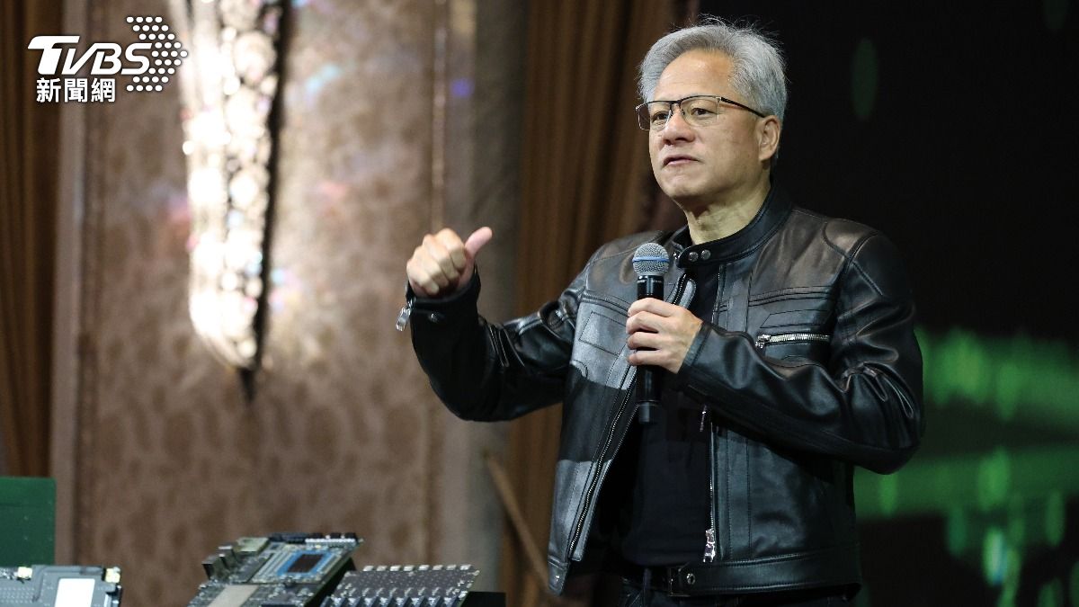 黃仁勳看好台灣!供應鏈持續成長 到處都有AI基礎建設