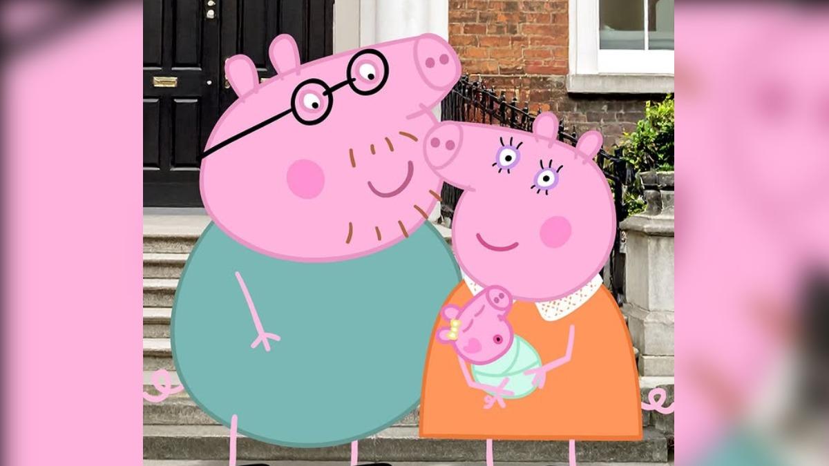 英國動畫「佩佩豬」添新成員。(圖/officialpeppa@IG)