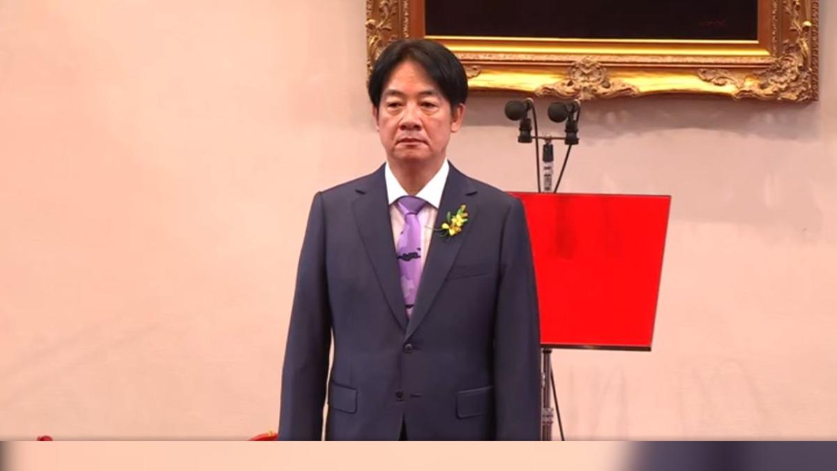 賴演說對陸態度趨保守,引發美方施壓聯想。(圖/TVBA)