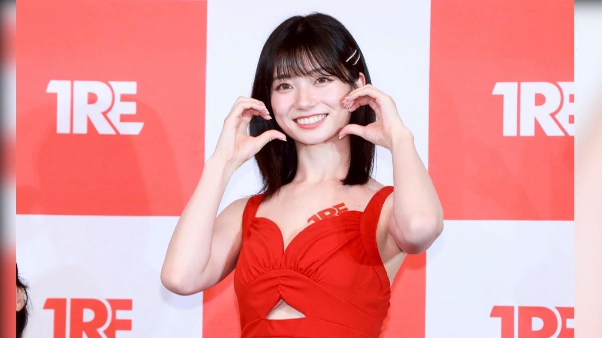 「千年一遇神乳」瀨戶環奈。(圖/記者趙世平攝影)