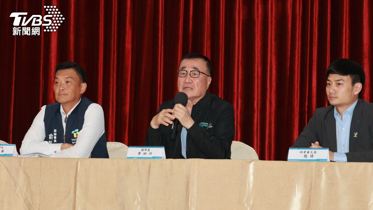 台北市副市長李四川針對輝達提出在北市科設總部,回應土地及契約等問題(圖/潘建樺攝)