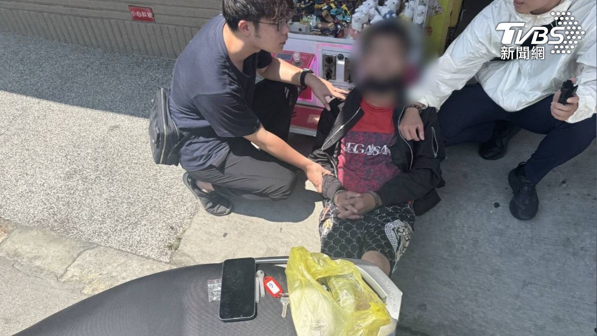 嘉義慣竊「偷變搶」!女車主上車遇歹徒搶劫,警開3槍嫌犯還棄車逃逸,幸好警方隔天循線逮到人(圖/警方提供)