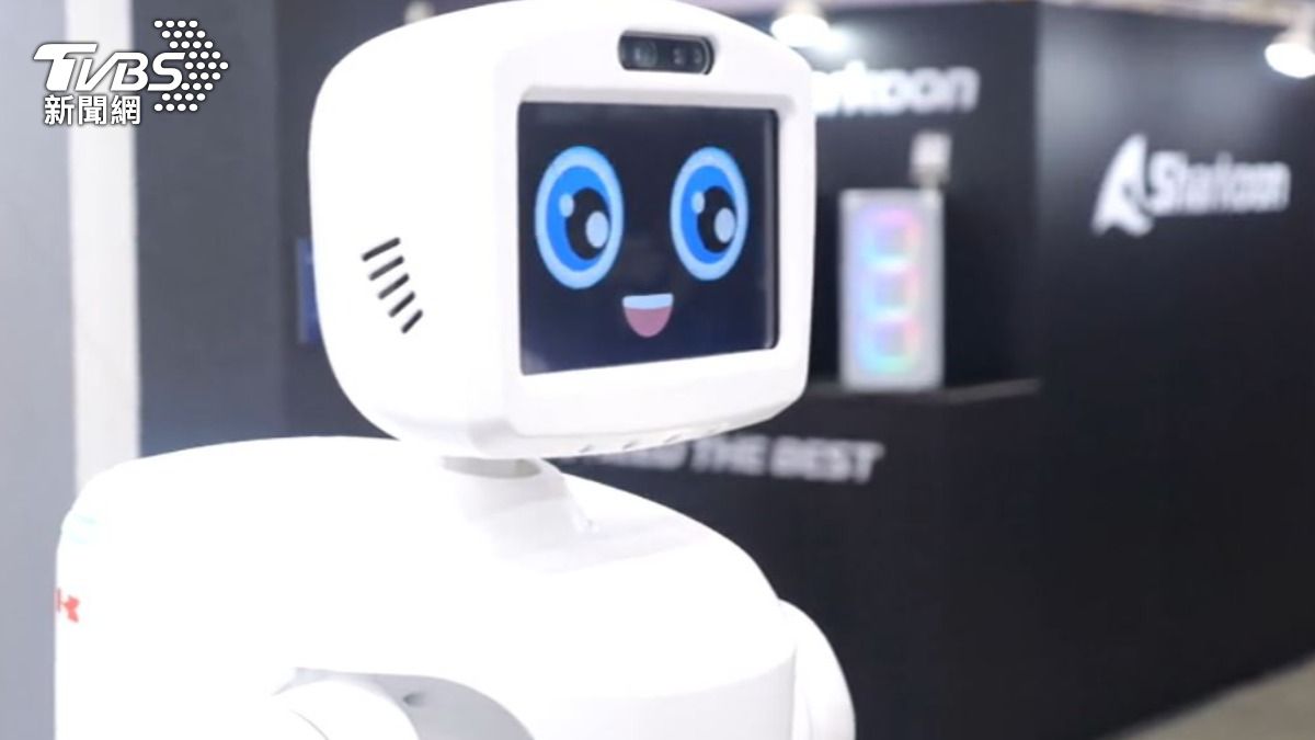 Computex 鴻海機器人 (圖/TVBS)