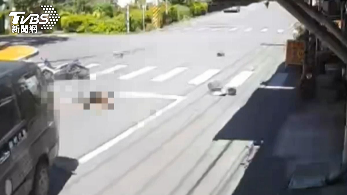 花蓮無牌電動車、汽車碰撞 91歲翁倒地遭輾「血流一地」慘死